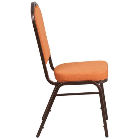 Orange Fabric Banquet Chair FD-C01-C-9-GG | BestChiavariChairs.com