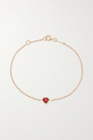 Rose gold 18-karat rose gold ruby bracelet | Anita Ko | NET-A-PORTER
