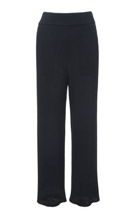 Linen-Knit Wide-Leg Pants By Le17 Septembre | Moda Operandi