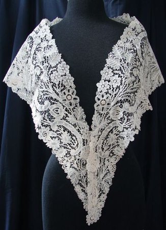 vintage lace shawl