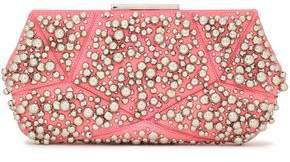 Studded Leather Clutch