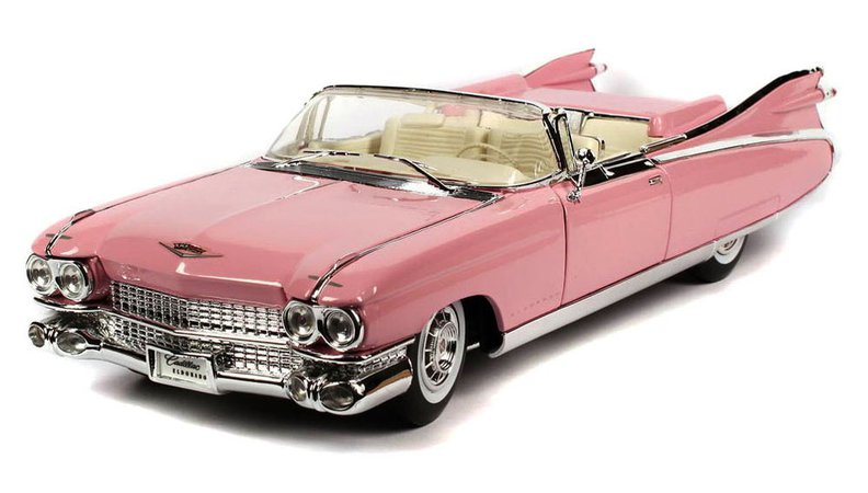 1959 Cadillac Eldorado Biarritz Convertible, Pink - Maisto Premiere 36813 - 1/18 Scale Diecast Model Toy Car - Walmart.com - Walmart.com