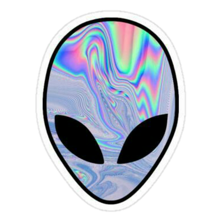 alien tumblr - Sticker by auraaulia117