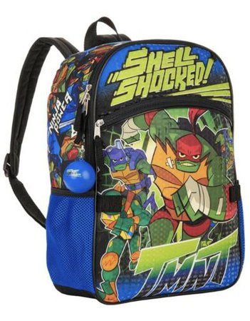 *NEW* Nickelodeon Rise of the Teenage Mutant Ninja Turtles Backpack 5 Pc Set | eBay