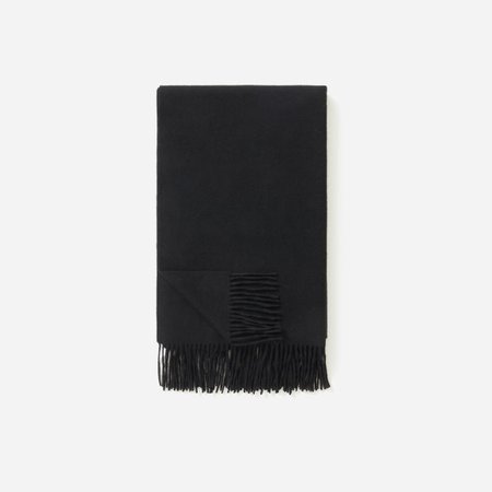 Women’s Wool-Cashmere Blanket Scarf | Everlane black