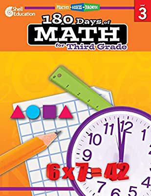 Amazon.com: 180 Days of Math: Grade 3 - Daily Math Practice Workbook for Classroom and Home, Cool and Fun Math, Elementary School Level Activities Created by Teachers to Master Challenging Concepts (9781425808068): Jodene Smith: Books