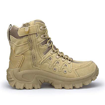 Jinjin Men Combat Shoes - Sport Army Tactical Boots Desert Out…