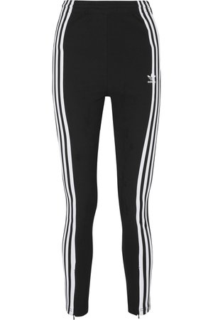 adidas Originals | Striped stretch-jersey track pants | NET-A-PORTER.COM