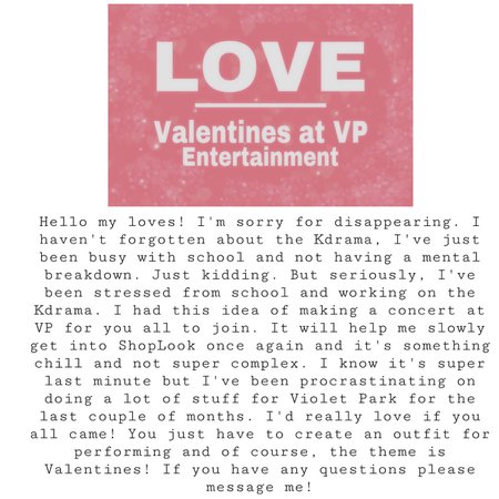 Violet Park | LOVE Concert | Valentines at VP Ent.
