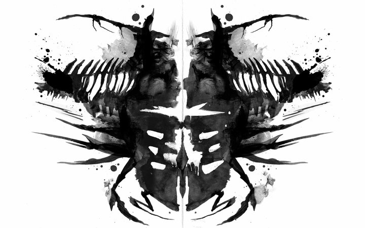 Download the Rorschach Beetle Wallpaper, Rorschach Beetle iPhone ... WallpaperCraze