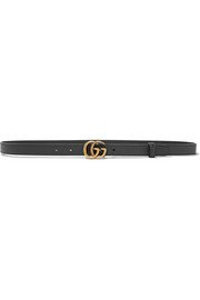 Givenchy | Metallic textured-leather belt | NET-A-PORTER.COM