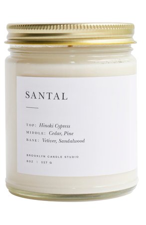 Brooklyn Candle Minimalist Collection - Santal Candle | Nordstrom