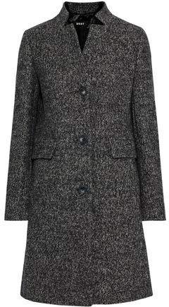 Melange Tweed Coat