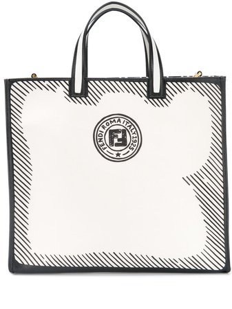Fendi Leather Tote Bag - Farfetch