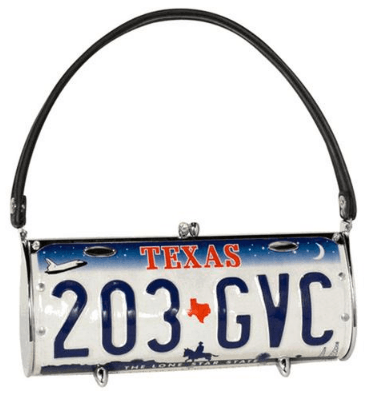Wendell August - Little Earth Fender License Plate Purse - Choose Your State | Jessup's of Melbourne