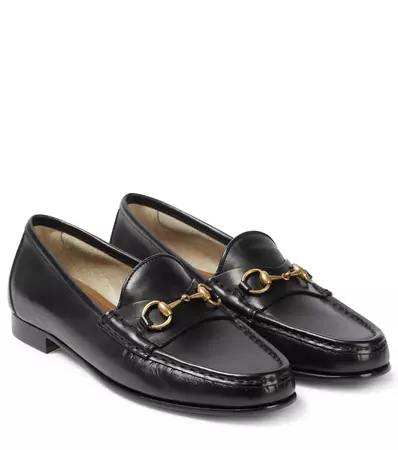 Gucci - 1953 Horsebit leather loafers | Mytheresa