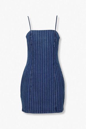 Pinstriped Mini Dress | Forever 21