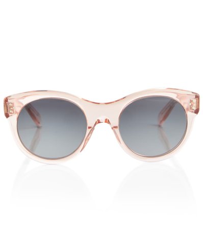CELINE Eyewear - Round acetate sunglasses | Mytheresa