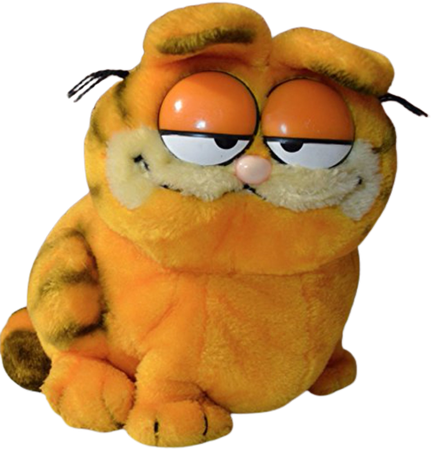cute Garfield plush toy