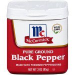 McCormick Pure Ground Black Pepper - 6oz : Target