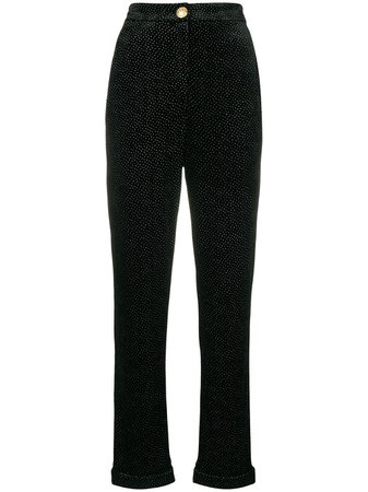 Balmain glitter trousers AW18 | Farfetch.com