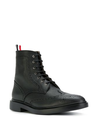 Thom Browne Wingtip Ankle Boots - Farfetch