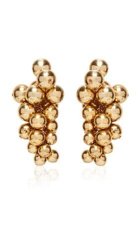 Holiday Gold-Tone Earrings By Oscar De La Renta | Moda Operandi