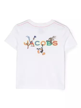 Marc Jacobs Kids Looney Tunes-print Cotton T-shirt - Farfetch