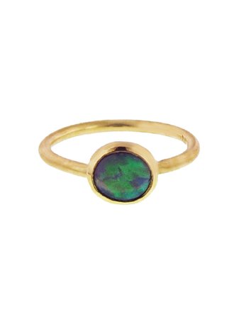 Irene Neuwirth Jewelry Lightning Ridge Opal Ring - Ylang 23