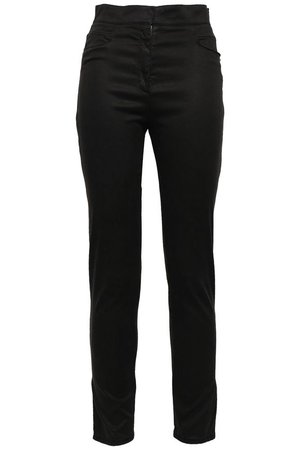 Sateen skinny pants | BALMAIN | Sale up to 70% off | THE OUTNET