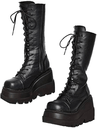 cias pngs // platform stomping boots