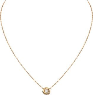 CRB7224900 - Trinity necklace - White gold, yellow gold, pink gold, diamond - Cartier
