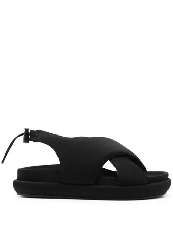GIABORGHINI padded-design Chunky Sandals - Farfetch