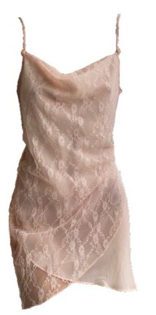 lace pink dress