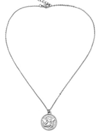 Coin Silver Necklace