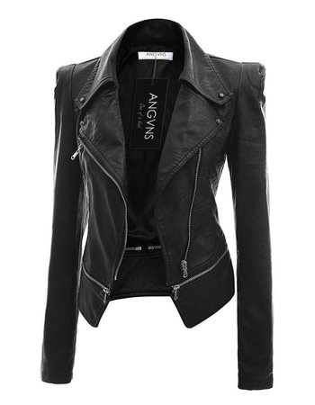 Poison Leather Jacket (Black)