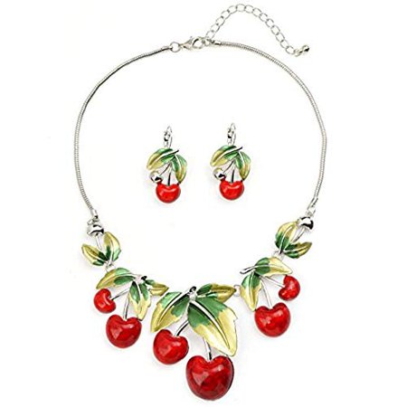 cherry red jewelry - Google Search