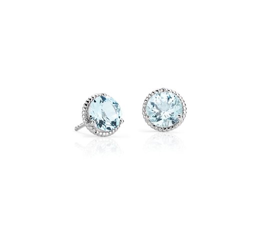 aquamarine earrings - Google Search