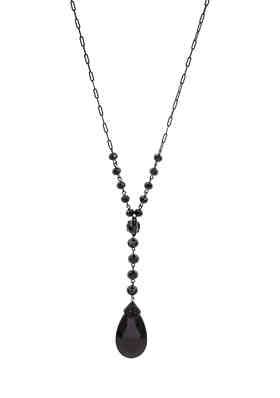 black pendant necklace - Google Search