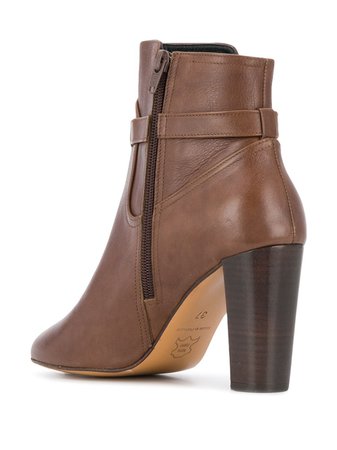 Tila March side-buckle Ankle Boots