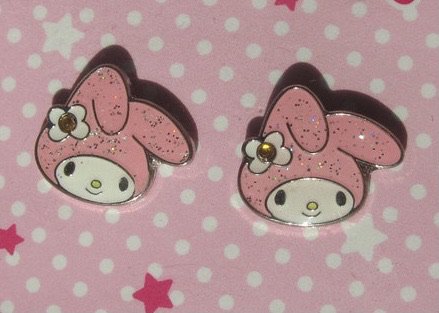 my melody studded earrings