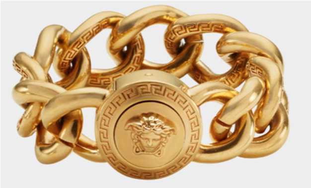 versace medusa chain bracelet