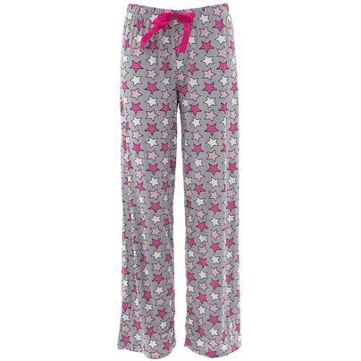 Stars Gray Pajamas Pants for Juniors