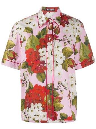 Dolce & Gabbana floral-print shirt - FARFETCH