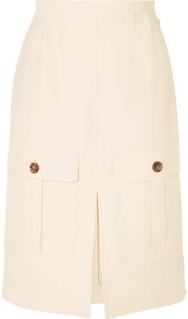 Twill Skirt - White