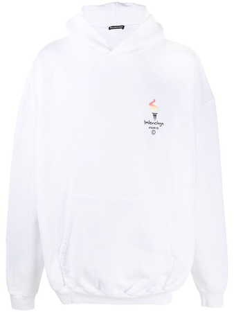 Balenciaga Paris Olympics oversized hoodie