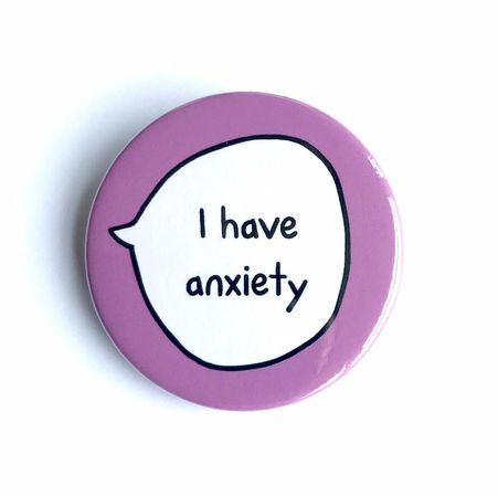 I have anxiety || sootmegs.etsy.com