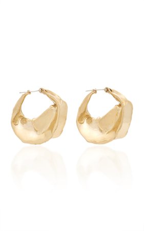 Georgia Gold-Tone Earrings by Ariana Boussard-Reifel | Moda Operandi