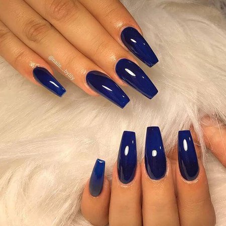 dark blue nails - Google Search