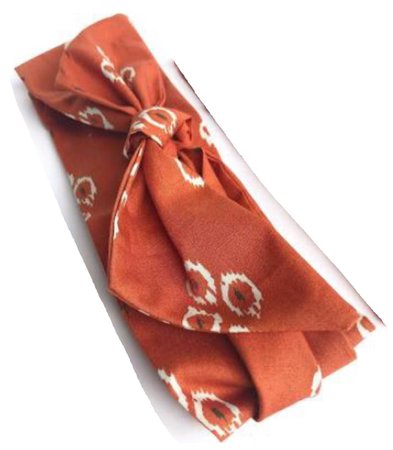 orange  bandana